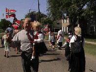 Walking In The Parade....