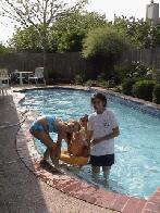 In Dee's Pool With The Girls....