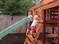 Testing Out Callie's New Playground....