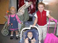 Out With Brinkley And Reese....