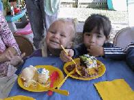Isabella And I Are Having BD Cake....
