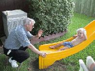 Having Fun With Grandpa...